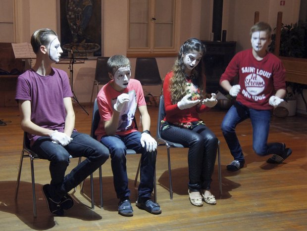 Pantomime, 4. Klassen, AWO