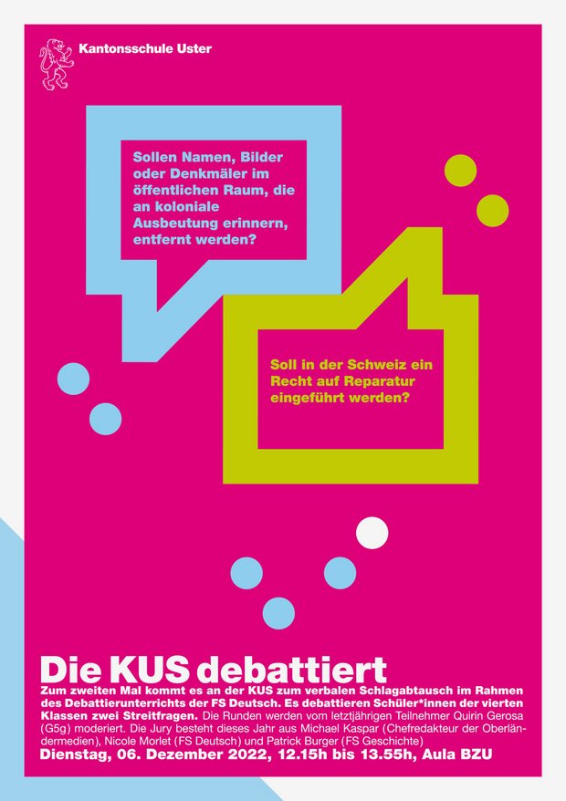  Debattierwettbewerb von «Jugend debattiert»