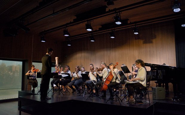 Okus-Konzert in der Aula vom 14. Juni 2019, Schülerfoto: Jonas Morf
