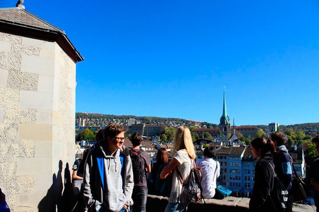 Die G3e auf Schulreise in Zürich