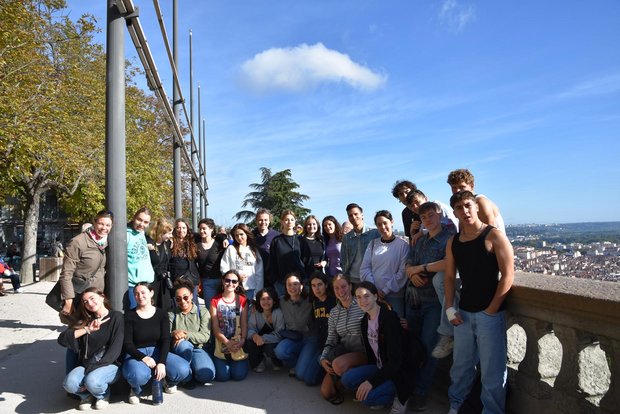 Arbeitswoche der G5a in Lyon, Klassenfoto
