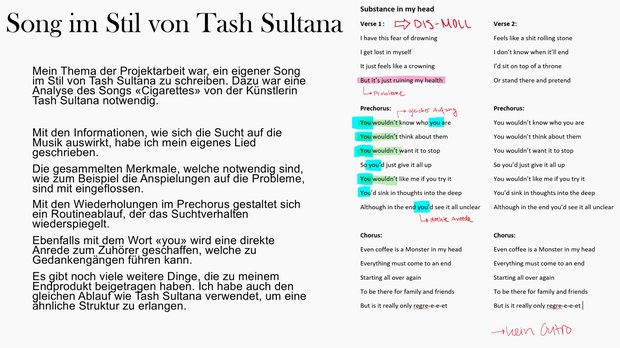 Plakat: Song im Stil von Tash Sultana P