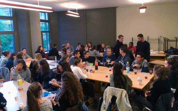 Visite du Lycée Jean-Piaget à Neuchâtel 