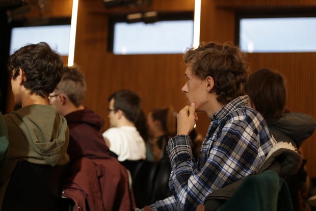 Eine Lesung mit Simone Lappert, Schülerfoto: Laura Spring