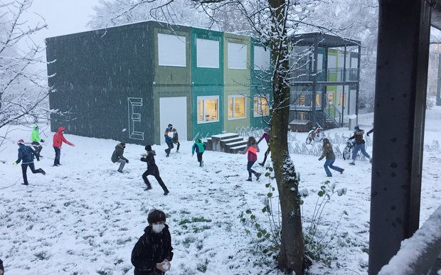 Endlich Schnee!