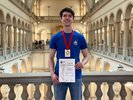Andrin Hauenstein hat mit seiner herausragenden Leistung eine Goldmedaille gewonnen. Bildquelle: Luca Ferrari, IChO 2023