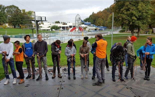 Seilpark und Cybathlon sorgten für ein volles Programm auf der Klassenreise.