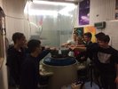 Schwerpunktfachwoche 2019 in Bern der G4c_Astronomie: Schütteltisch