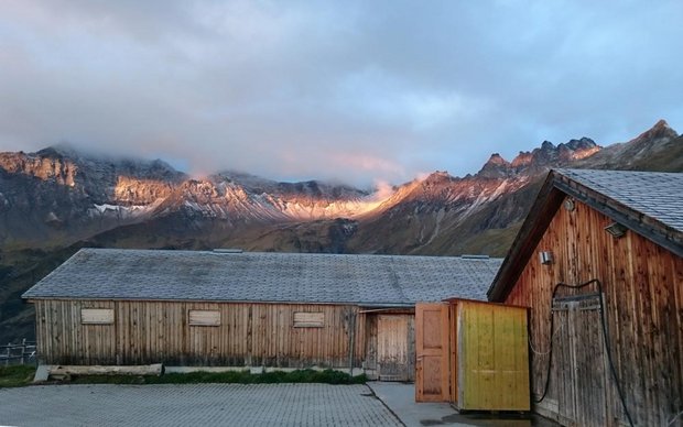 Morgenstimmung auf der Alp Lasa