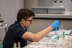 Bier, H-NMR und Farben – Chemie-EF-Tage, Foto: Leo Burkart, G6d (Presseteam)
