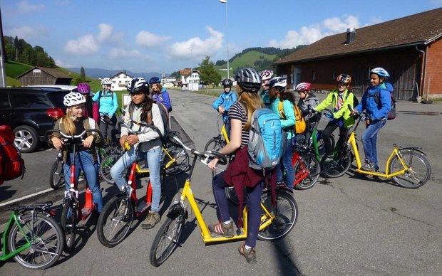 Werwölfe auf dem Trottinett