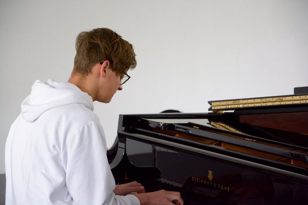 Lunchkonzert, Schülerfoto: Jonas Morf