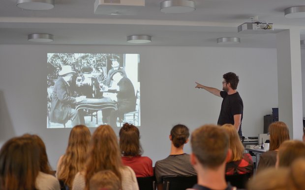 Einblicke in die Welt der Animation, Schülerfoto: Jonas Morf, Marina Joss