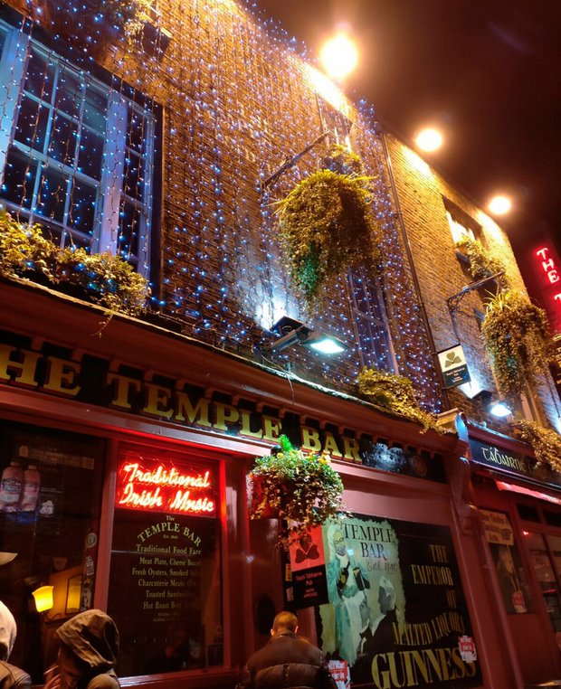 The Temple Bar in Dublin