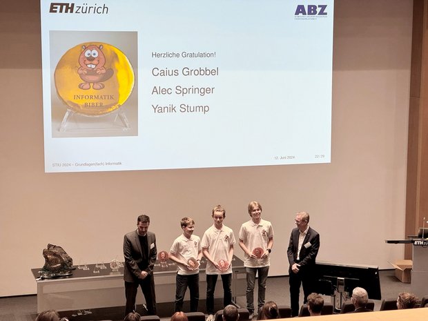 Top-Platzierung am Informatik Biber