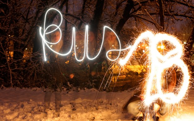 Lightpaintings aus der Freifachklasse Fotografie