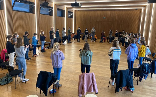 Djembe-Workshop vom 16. Februar für alle 2. Klassen