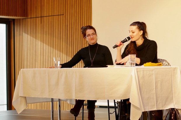 Eine Lesung mit Simone Lappert, Schülerfoto: Laura Spring