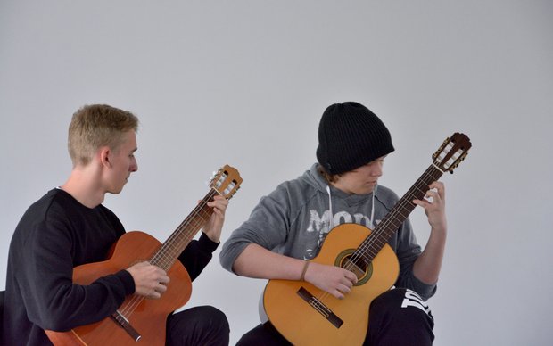 Lunchkonzert, Schülerfoto: Jonas Morf