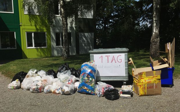 Die U-Com informierte am 30. Mai zum Thema Plastik