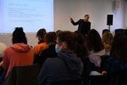 Politikwoche 2022: Demokratie, Medien und Populismus, Fotografie: Katharina Feldhaus; G6f (Presse-Team)