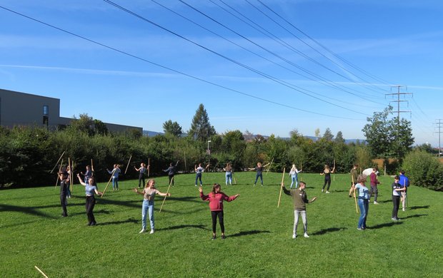 Teamtag 2019: Die G3c im Pfadizentrum Uster