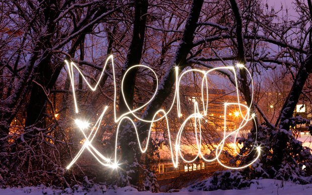 Lightpaintings aus der Freifachklasse Fotografie