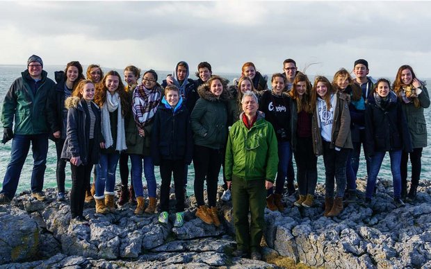 Students and the Sea