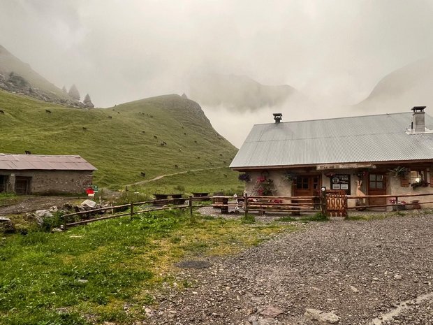 Mon FSA dans le Refuge de Bise