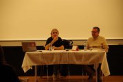 Eine Lesung voller literarischer Einblicke, Schülerfoto: Kaito Locher; G6d