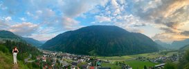 Panorama auf der Spitze