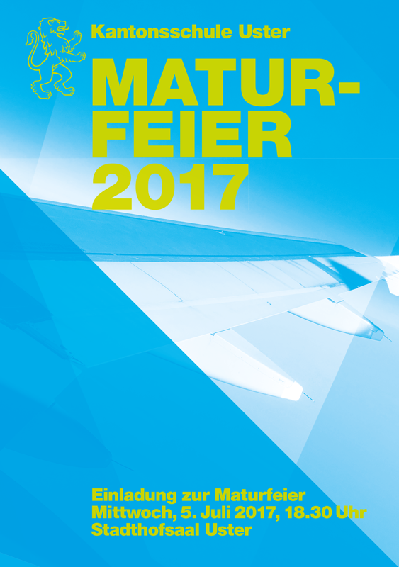 Maturfeier 2017 Vorderseite Flyer